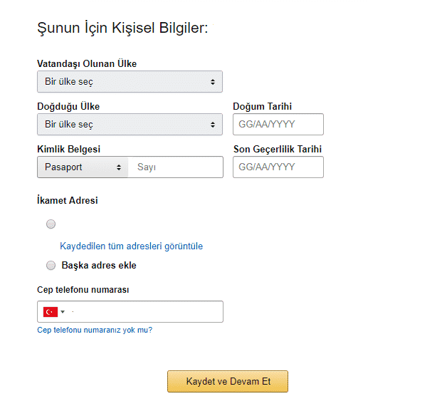Amazon Türkiye Satıcı Hesabı Aç