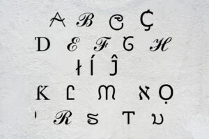 şekilli harfler alfaba