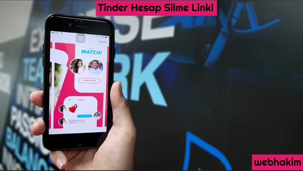 tinder hesap silme linki