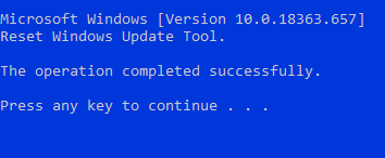 Windows Update Çalışmıyor