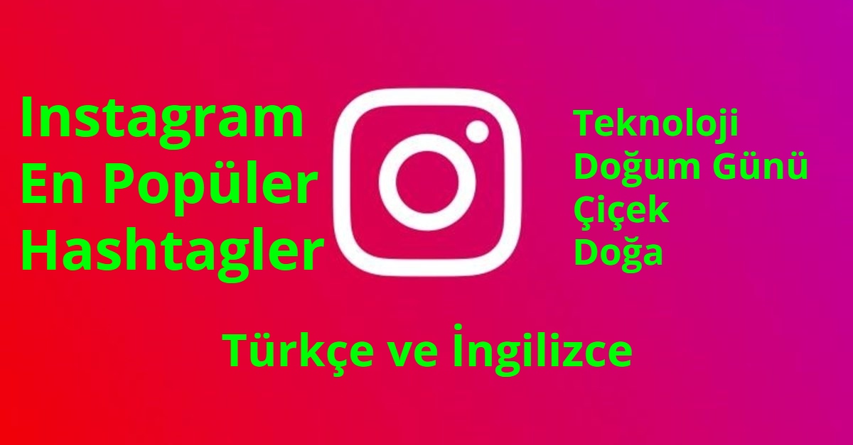 Instagram En Populer Hashtagler