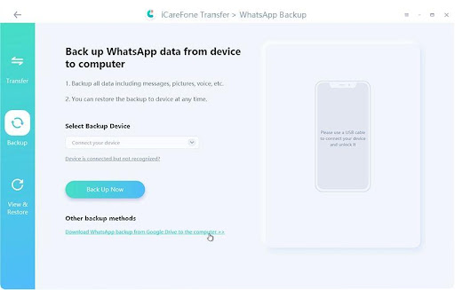 Google Drive WhatsApp Yedeğini iPhone Aktarma