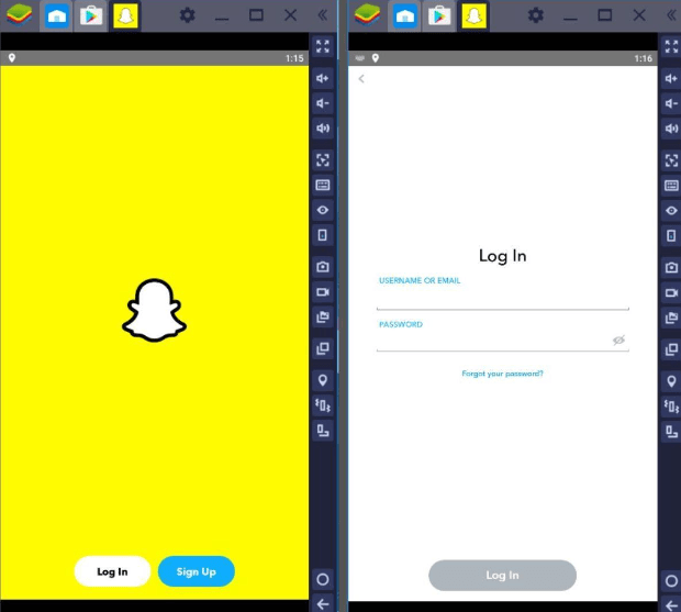 Bilgisayardan Snapchat Açma