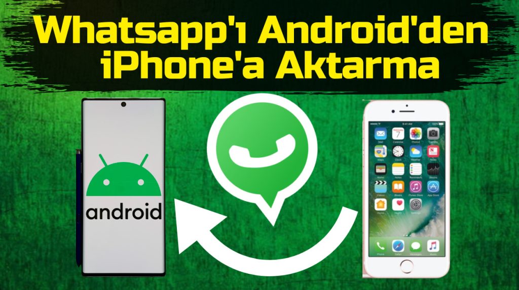 Whatsapp'ı Android'den iPhone'a Aktarma