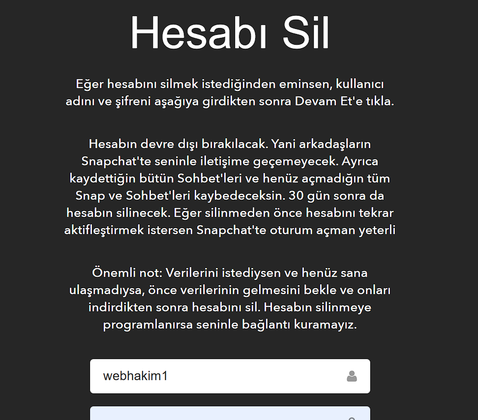 Snapchat Hesap Dondurma (Güncel Rehber 2025) image 1