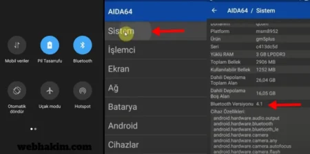 bluetooth versiyon ogrenme