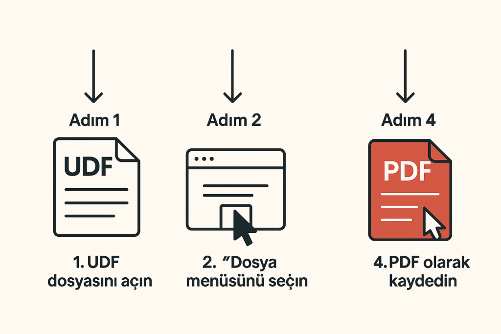 UDF to PDF (UYAP) – Online ve Programsız UDF PDF Çevirme 2025 UDF to PDF