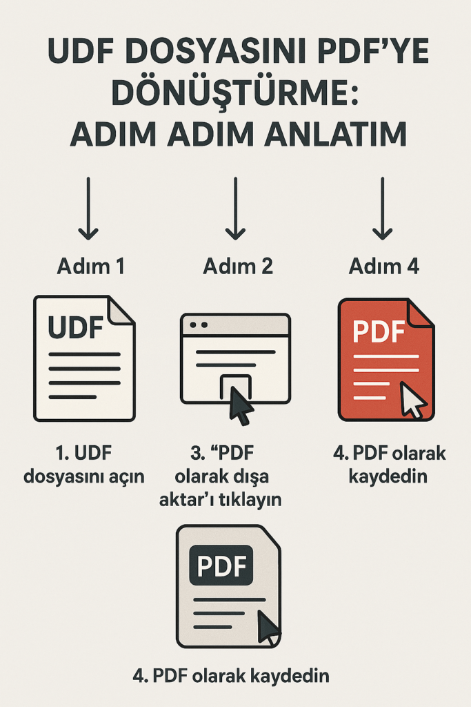 UDF to PDF (UYAP) – Online ve Programsız UDF PDF Çevirme 2025 UDF to PDF