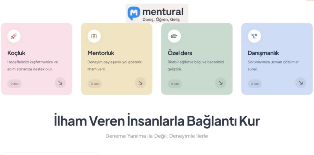 Mentural.com: Mentorlukta Yeni Bir Dönem Başlıyor Mentural.com Mentorlukta Yeni Bir Dönem Başlıyor