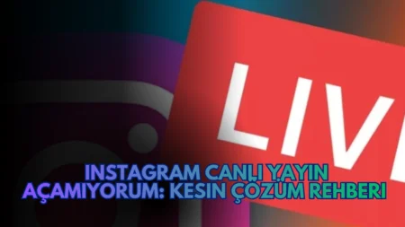 Instagram Canli Yayin Acamiyorum