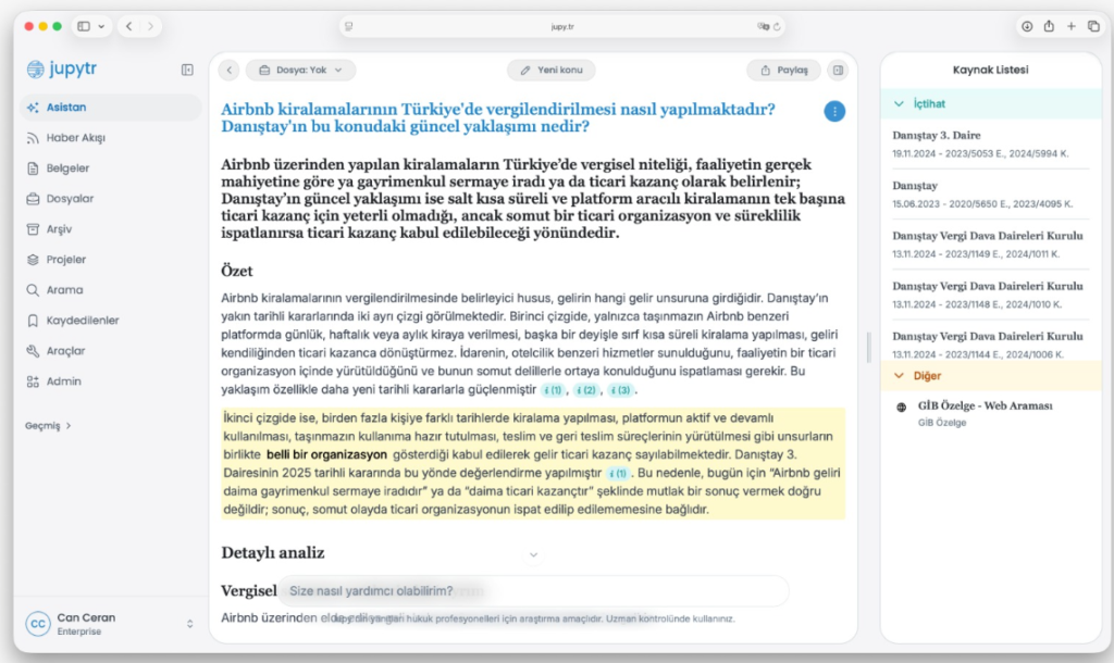 Türkiye'den Bir Hukuk Yapay Zekâsı: Jupytr, Küreselde Teknoloji Devlerine Rakip Oluyor image 1
